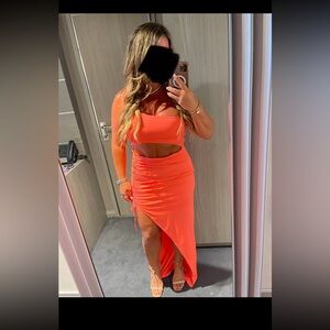 Superdown Vibrant Asymmetrical Dress large